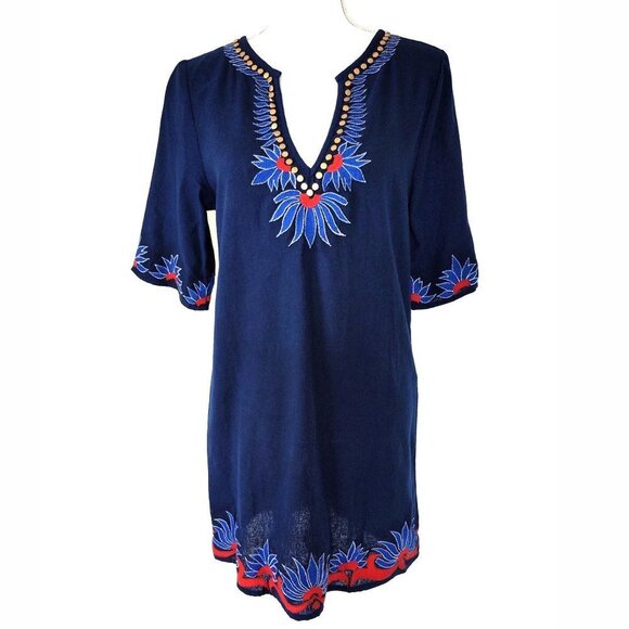 Piper by Townsen Embroidered Embellish Mini Dress - Picture 1 of 7